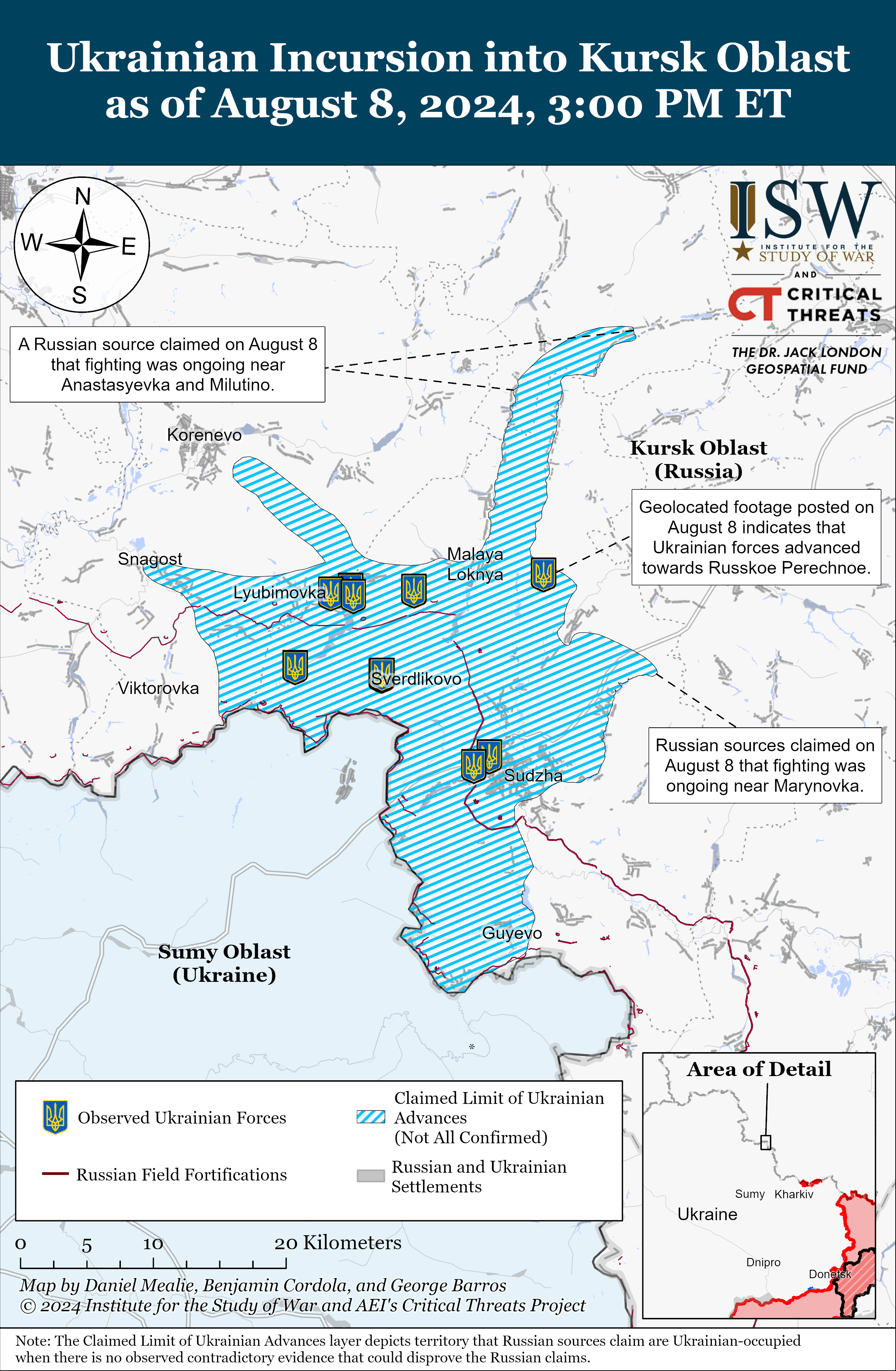 35   UAF Kursk Incursion August 8%2C 2024 